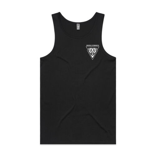 Grizzly Strength Mens Lowdown Singlet Thumbnail