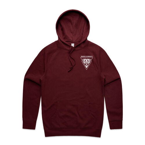 Grizzly Strength Mens Hoodie Thumbnail