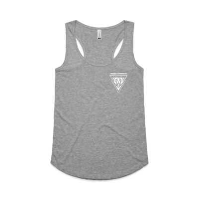 Grizzly Strength Womans Racerback Singlet Thumbnail